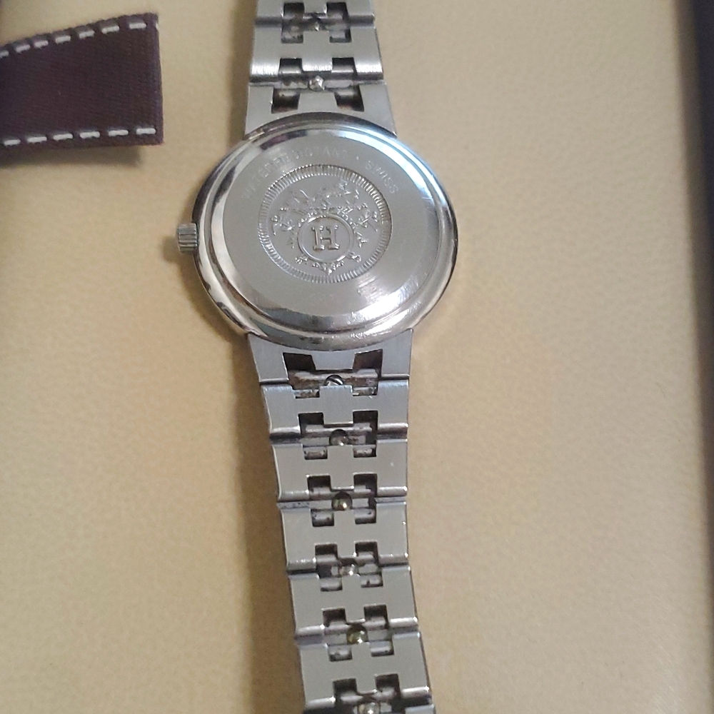 Auth Herms Meteor Watch & Display Case Box. - image 4